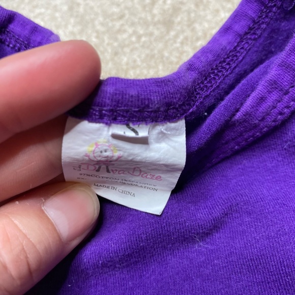 Mfestive purple pumpkin two-piece Halloween set - Picture 2 of 2